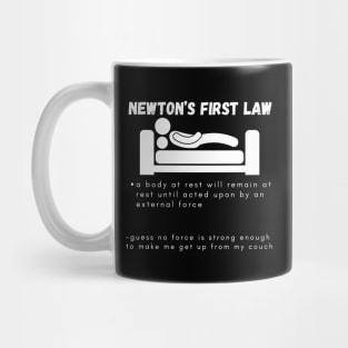 Newton’s First Law Mug